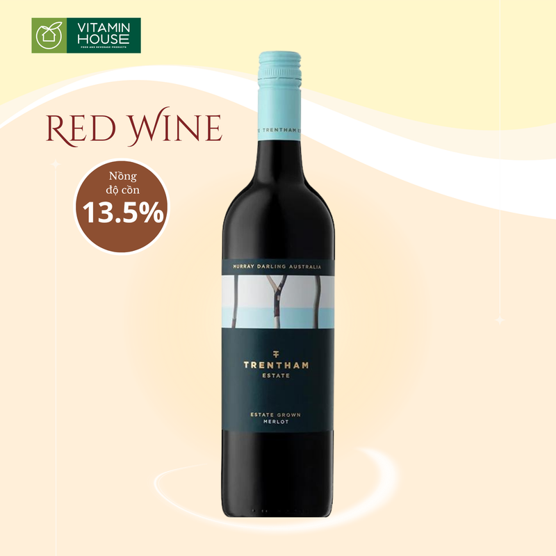 Rượu vang đỏ Estate – Merlot (13.5%)