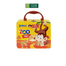 Bánh quy bơ và cacao hình thú Leibniz Zoo hộp vali 200g
