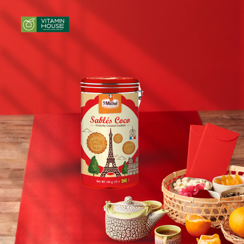Bánh quy St Michel Sablés Dừa 144 g