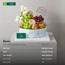 Giỏ Quà Trái Cây Kiwi,Quýt Nhập Khẩu & Hoa Tặng Thầy Giáo Tân Gia