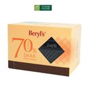 Socola Đắng Beryls 80%/70% Cacao/Muối Biển Hộp 60g