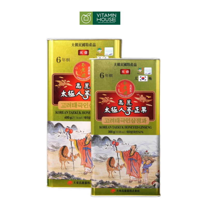 Thái cực sâm mật ong thiên sâm Daedong hộp 300g/600g