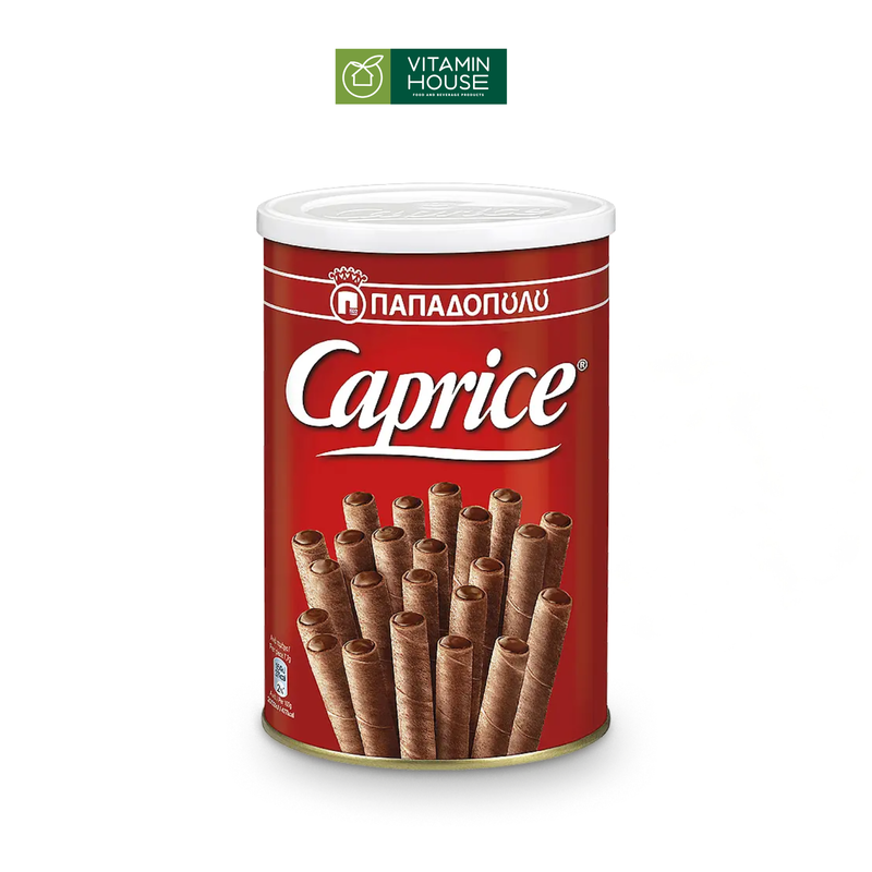 Bánh quế nhân kem ca cao và hạt phỉ Caprice Papadopoulos