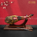 Đùi Trước Iberico Bellota 75% Có Xương Nhãn Đỏ Muối 36 Tháng