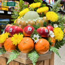 sự tươi ngon của các loại trái cây nhập khẩu trong tháp trái cây dâng lễ cúng chùa