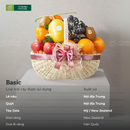 Giỏ Quà Trái Cây Nhập Khẩu & Hoa Tươi Tặng Đồng Nghiệp Sếp Cấp Trên