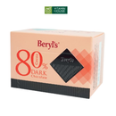 Socola Đắng Beryls 80%/70% Cacao/Muối Biển Hộp 60g