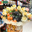 góc nghiêng Giỏ Quà Trái Cây Nhập Khẩu Tặng Sếp Nữ