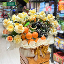 góc bên trái Giỏ Quà Trái Cây Nhập Khẩu Tặng Sếp Nữ