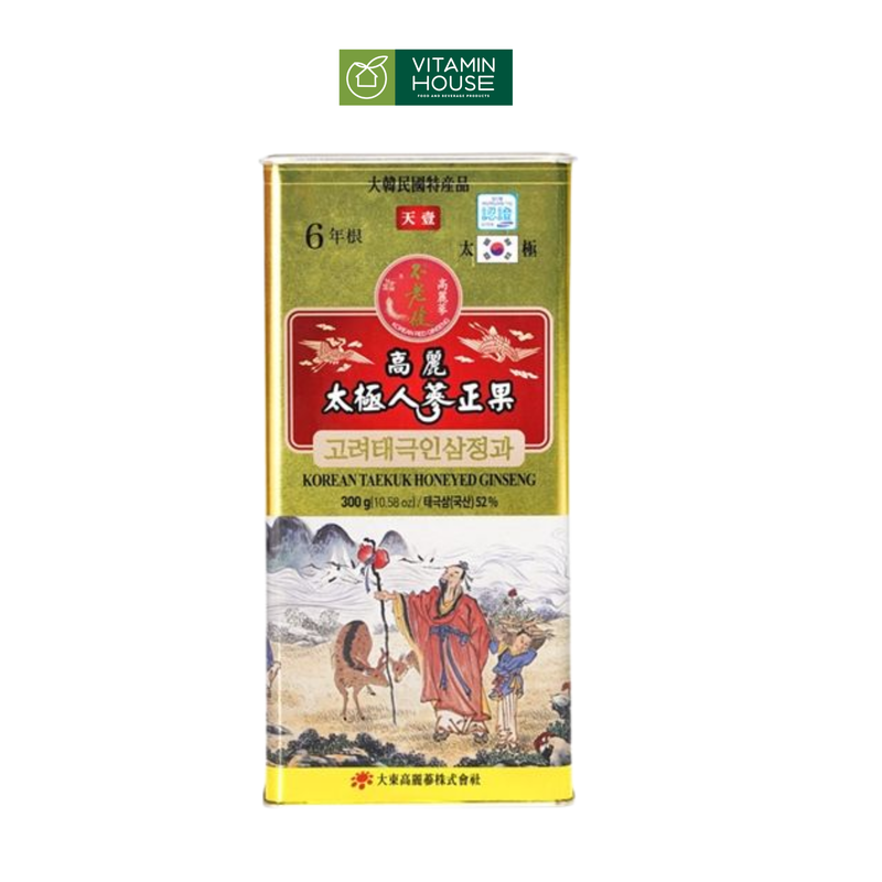 Thái cực sâm mật ong thiên sâm Daedong hộp 300g/600g