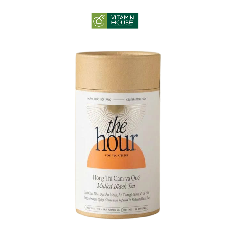 Trà Lá Hồng Trà Nhiều Vị The Hour Hộp 90g