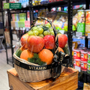 Giỏ Quà Trái Cây Táo, Quýt, Kiwi Nhập Khẩu Kính Viếng