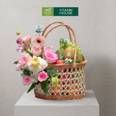 Giỏ Quà Trái Cây Kiwi Dưa Lưới Nhập Khẩu Tặng Bác Sĩ