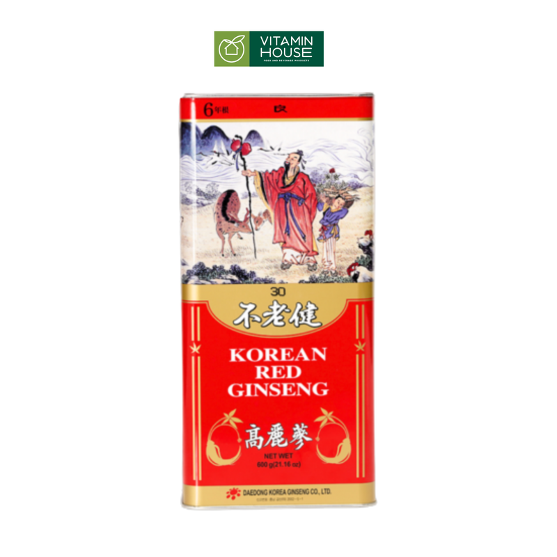 Hồng Sâm Củ Khô DAEDONG Hàn Quốc Hộp 150g/300g/600g
