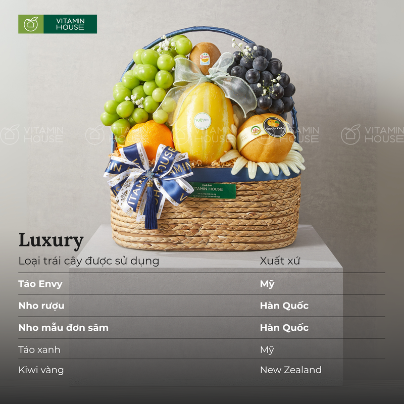 Giỏ Quà Trái Cây Nhập Khẩu & Hoa Tươi Tặng Khách Hàng