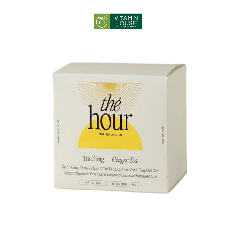 Trà Túi Lọc Bá Tước/Lài/Oolong/Gừng Nhiều Vị The Hour Hộp 40g