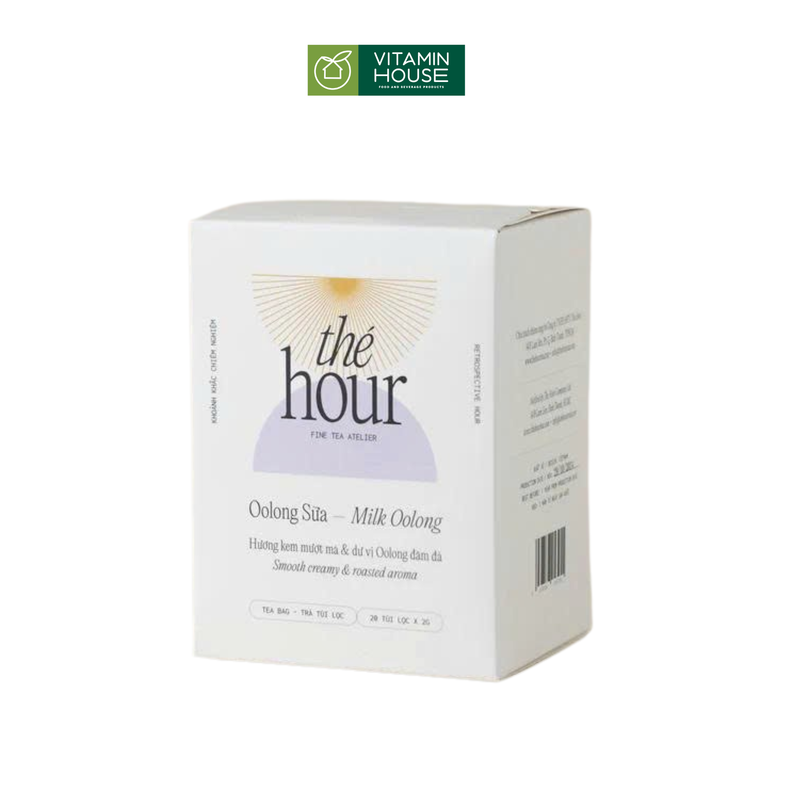 Trà Túi Lọc Bá Tước/Lài/Oolong/Gừng Nhiều Vị The Hour Hộp 40g