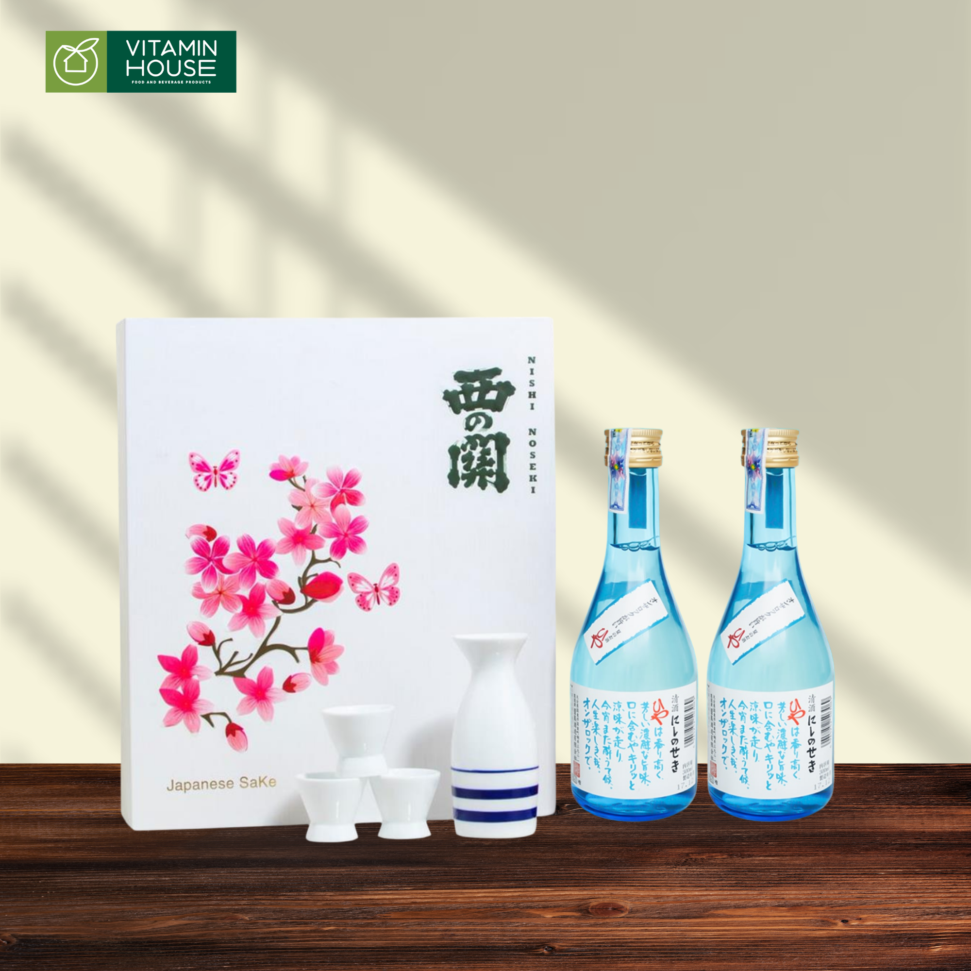 Rượu Sake Nhật Nishinoseki Hiya