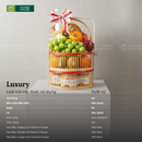 Giỏ Quà Trái Cây Quýt , Kiwi  Nhập Khẩu Tặng Người Lớn Tuổi Tặng Bác Sĩ