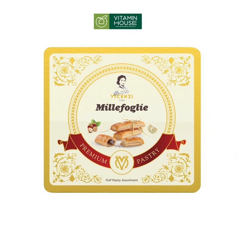 Hộp Bánh Ngàn Lớp Vicenzi Millefoglie 250G