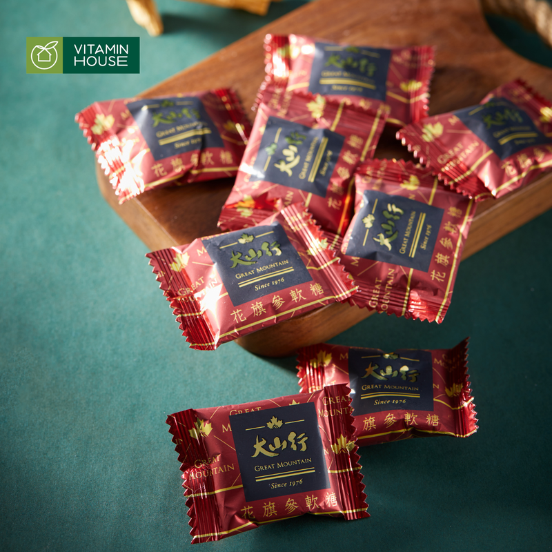 Kẹo Nhân Sâm Mềm Great Mountain Canada Hộp 150g