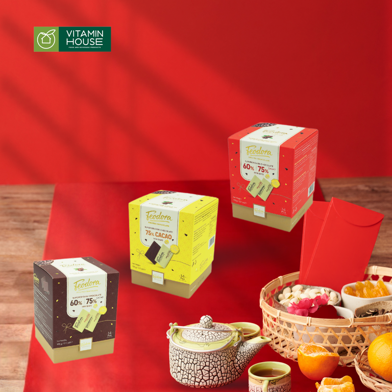 Sô-cô-la Đen Feodora Cacao - Hộp Giấy 105g