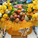 Giỏ Trái Cây Hoa Tươi Cao Cấp Dành Cho Ngày Lễ Quan Trọng