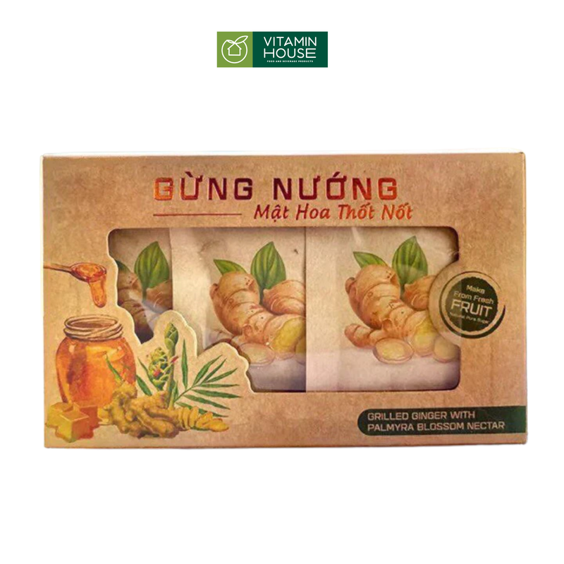 Gừng Nướng/Tắc Chanh Dây Mật Ong Sấy Dẻo 123 Farm Hộp 85g