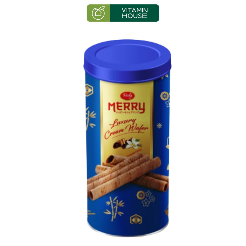 Bánh Quế Merry Vị Vani Hộp Thiếc 200g