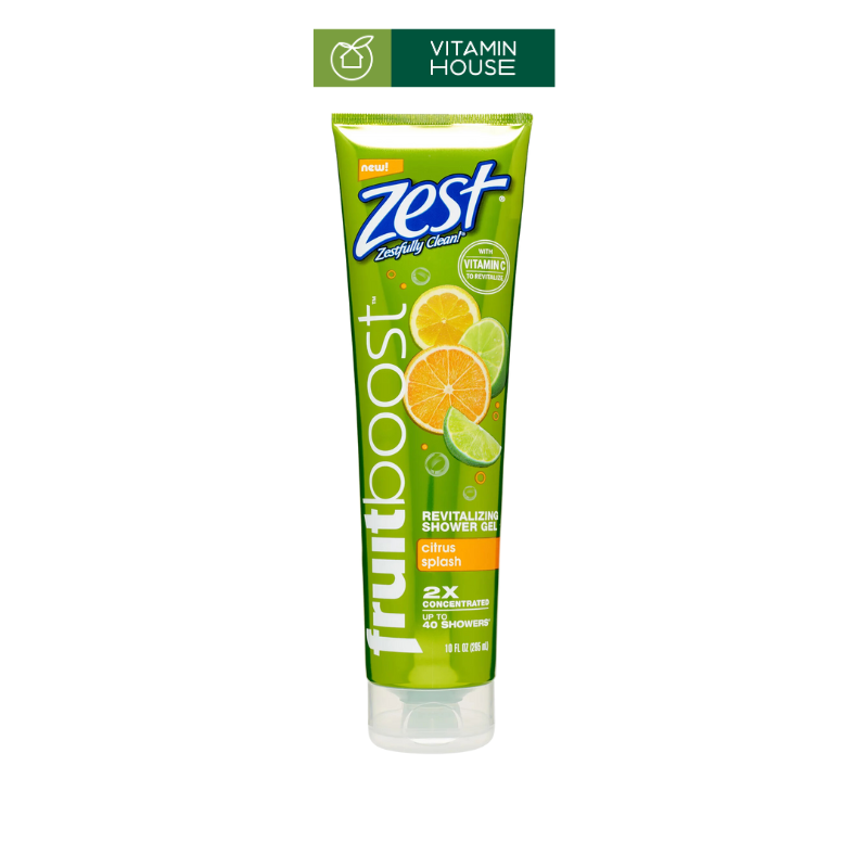 Sữa Tắm Zest Fruitboost Revitalizing Shower Gel 295ml