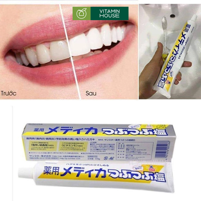 Kem Đánh Răng Muối Sunstar Nhật Bản Hộp 170G