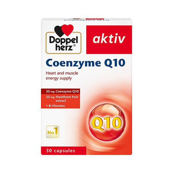 Viên Uống Coenzym Q10 Doppelherz Hộp 30 Viên