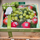 Giỏ Quà Trái Cây Nho Xanh và Táo Chúc Sức Khỏe
