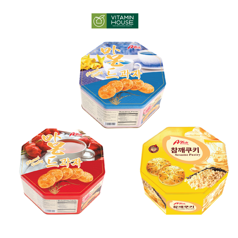 Bánh Quy A-Taste 416g Almond/Sesame Pastry