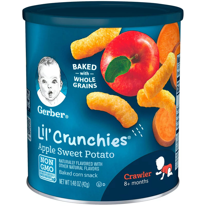 Snack Ăn Dặm Gerber Crunchies Hộp 42g