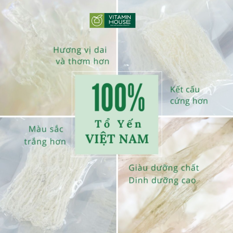 Yến sợi Việt Nam Quốc Yến gói nhỏ 5g/8g