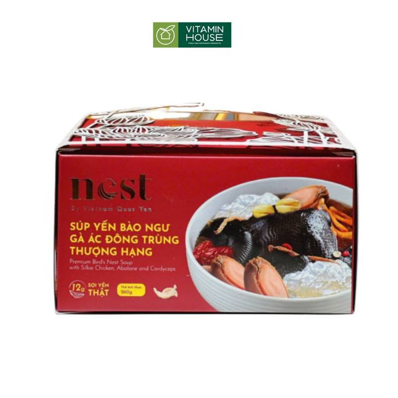 Súp yến chưng tươi Việt Nam Quốc Yến hũ 300ml