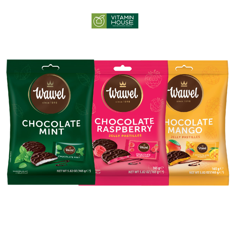 Choco gói Wawel 165g Xoài/ Bạc Hà/ Mâm Xôi