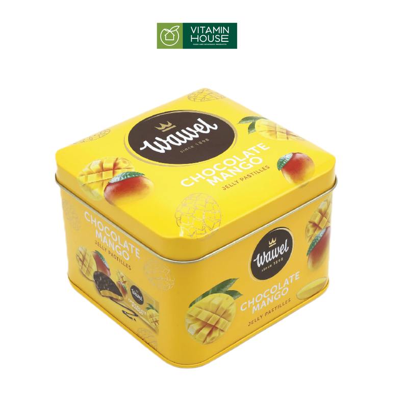 Kẹo Chocolate vị Assorted/Mango/Mint Wawel Hộp Thiếc 165g