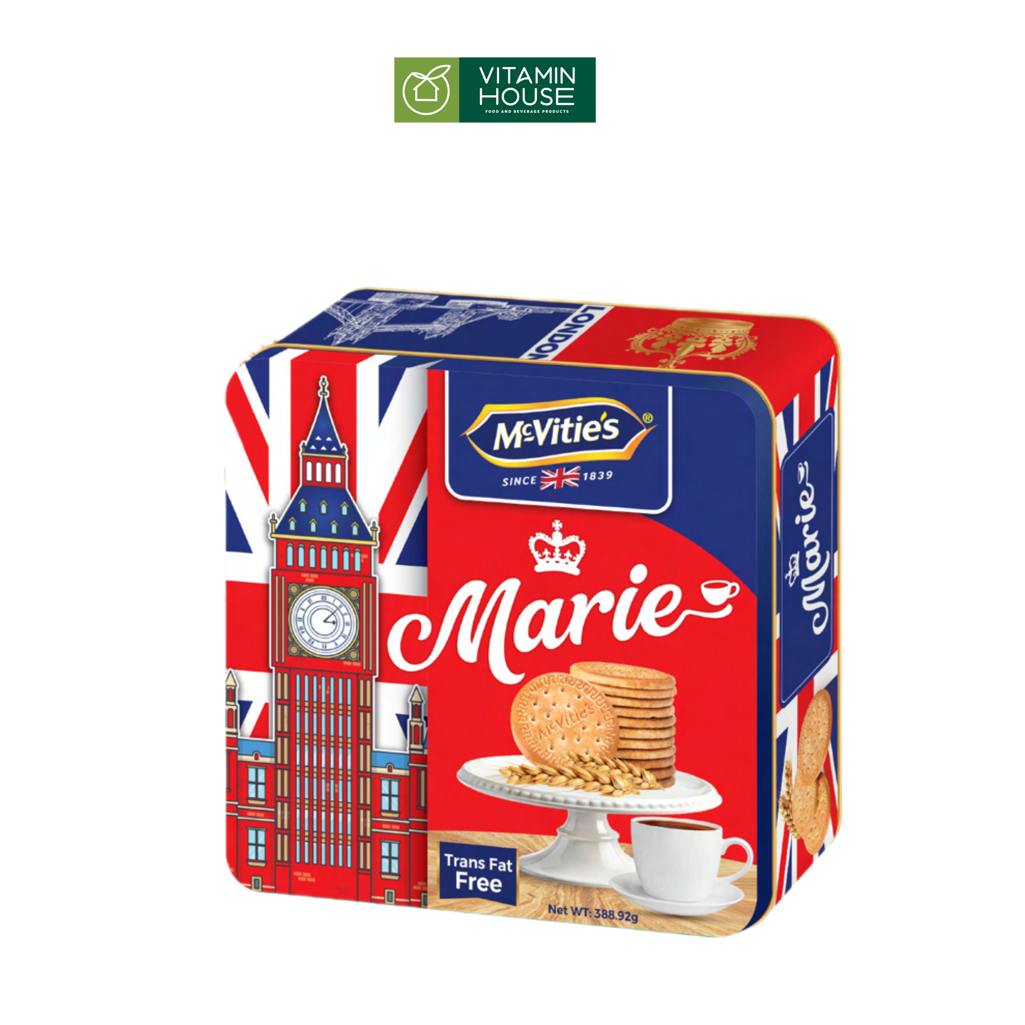 Bánh Quy Lúa Mì McVitie's Marie 388.92 g