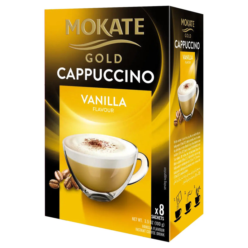 Cà Phê Hoà Tan Mokate Cappuccino (Đủ Vị)