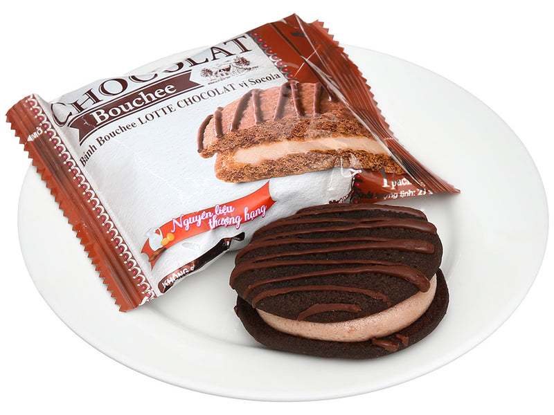 Bánh Bouchee Lotte Chocolat Hộp 162g