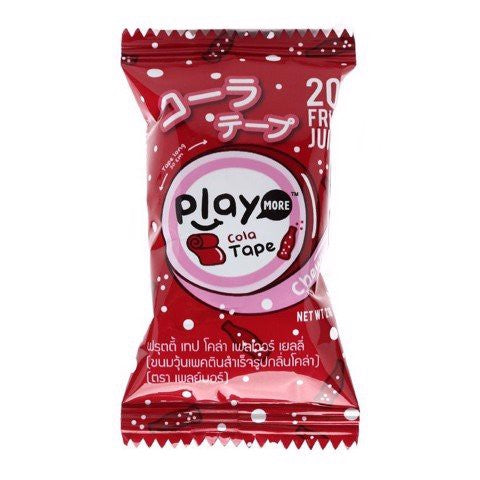 Kẹo Dẻo Cuộn Vị Cola Playmore Thái Gói 21g