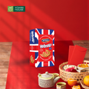 Bánh Quy Yến Mạch McVitie’s Hobnobs Hộp Thiếc 300g