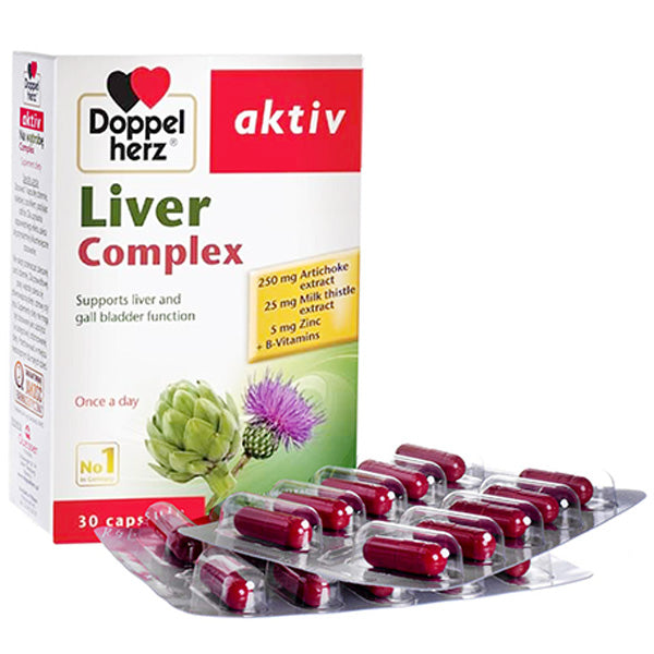 Viên Uống Hỗ Trợ Gan Liver Complex Hộp 30 Viên