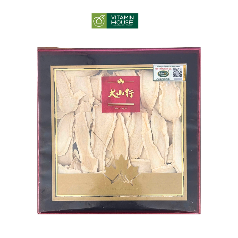 Nhân sâm thái lát loại lớn đặc biệt Grea Moutain hộp 100g