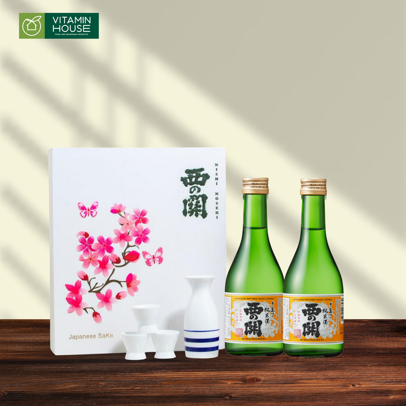 Rượu Sake Nishinoseki Junmaishu (15%) - 300ml