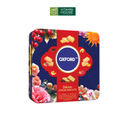 Bánh quy kẹp kem Oxford hộp thiếc 420g vàng/xanh/đỏ