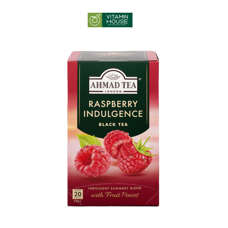 Trà trái cây nhiều vị Ahmad Tea hộp 20 túi nhôm