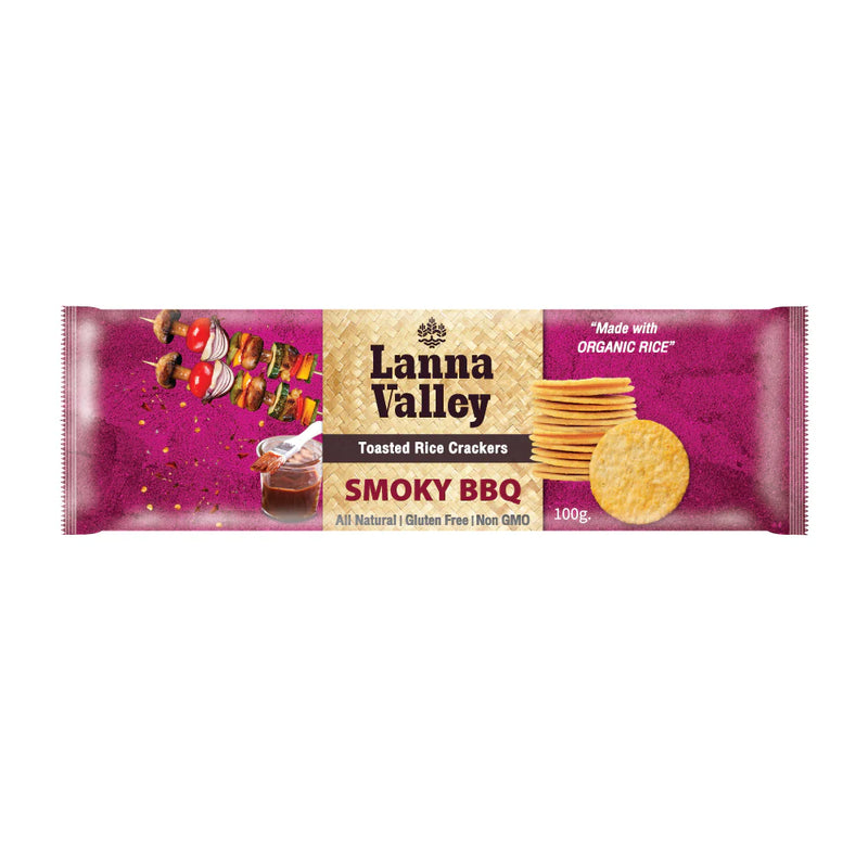 Bánh Gạo Organic Lanna Valley Thái Gói 100g